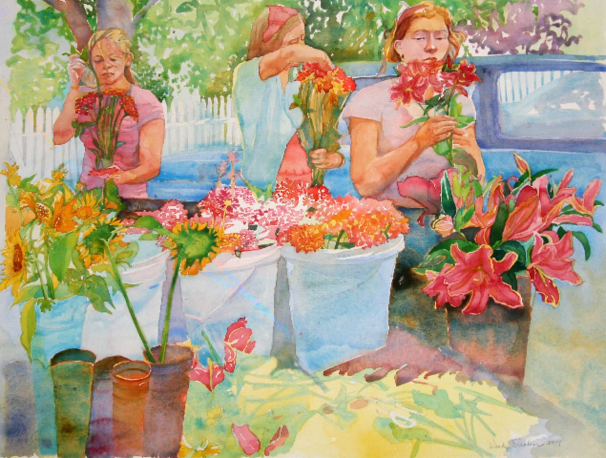Vineyard Flower Girls