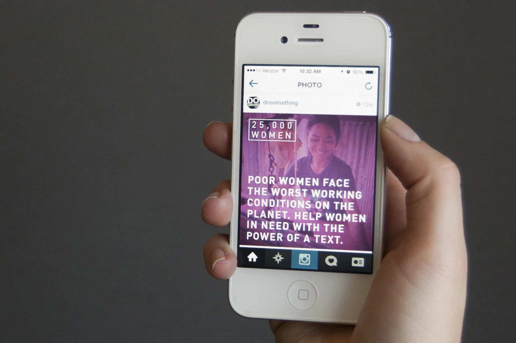  Social media collateral created for DoSomething.org's 25,000 women cause campaign. 