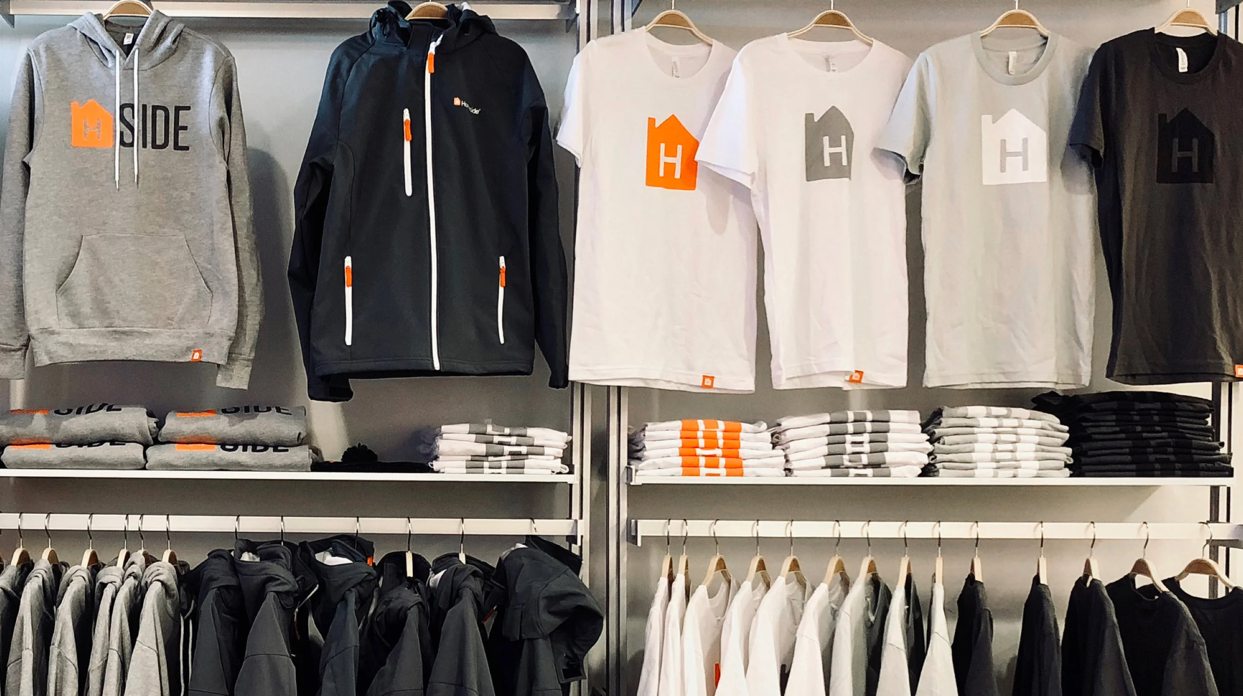 We also decked-out the office with a fully stocked retail space so everyone could look as cool as Dan—under their blazer. Visit the shop site to get yours today.