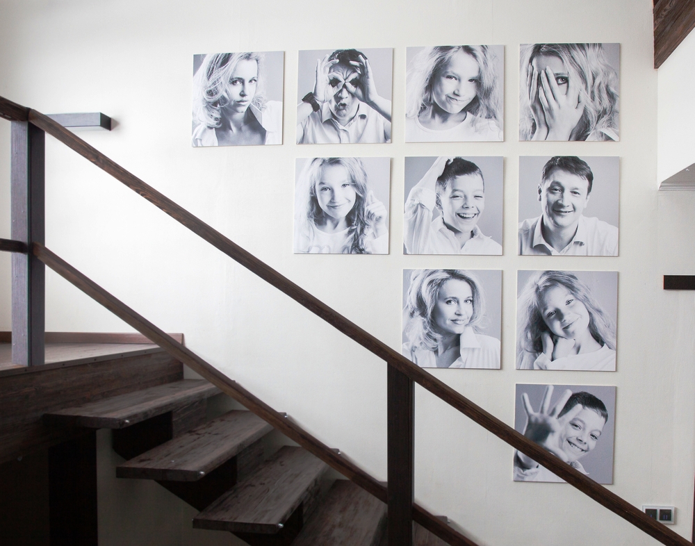 DECORAR CON RETRATOS FAMILIARES