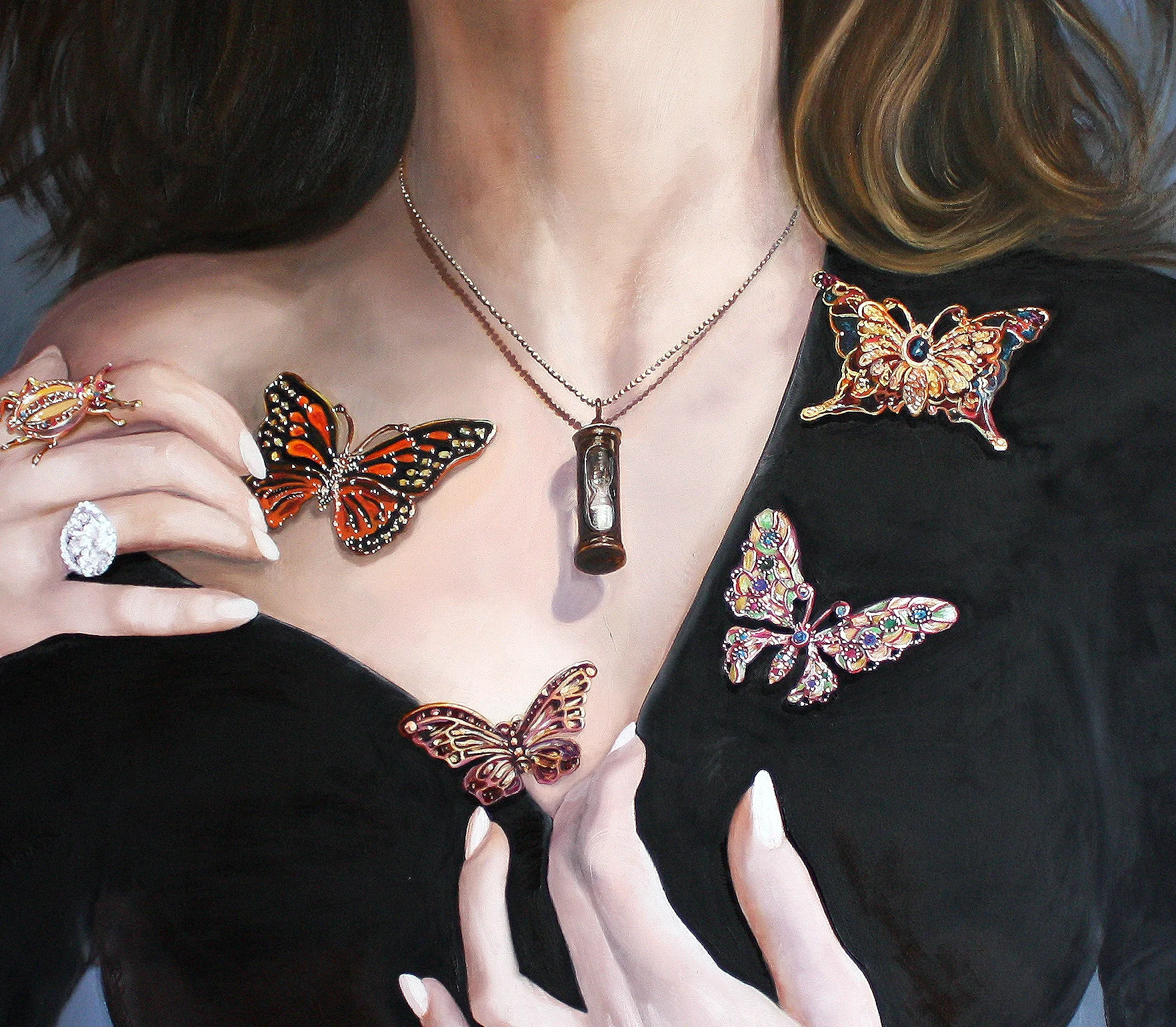 Parure ©2017 Oil on canvas 20 x 24"