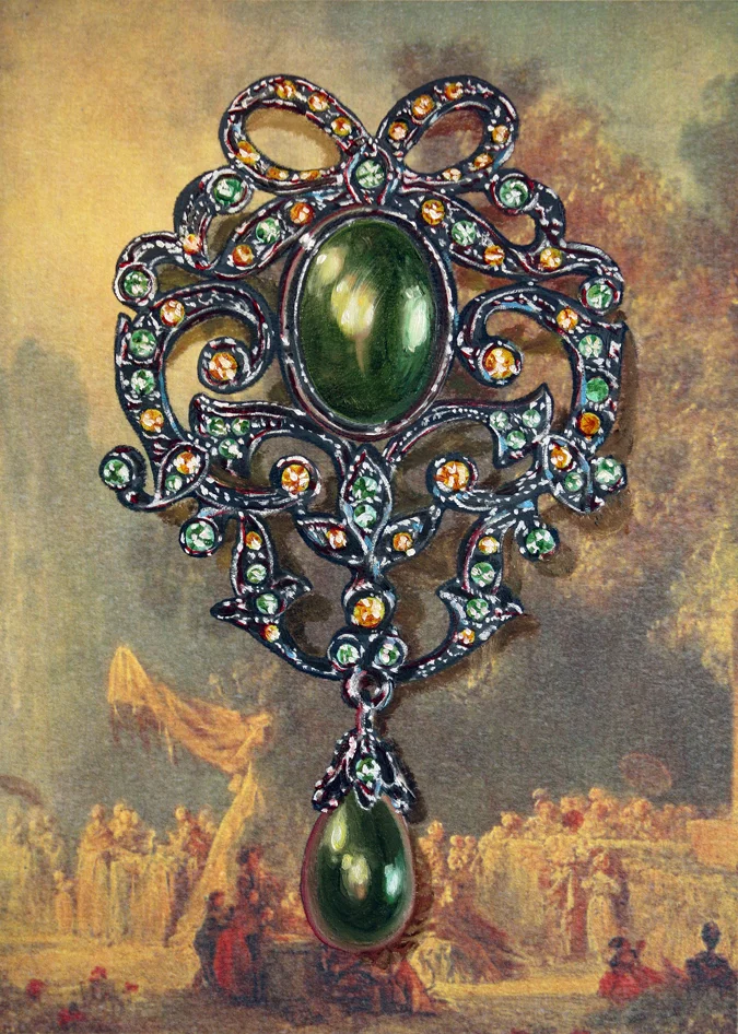 "Jewel Portrait Jade," (c)2016 Lisa Ficarelli-Halpern
