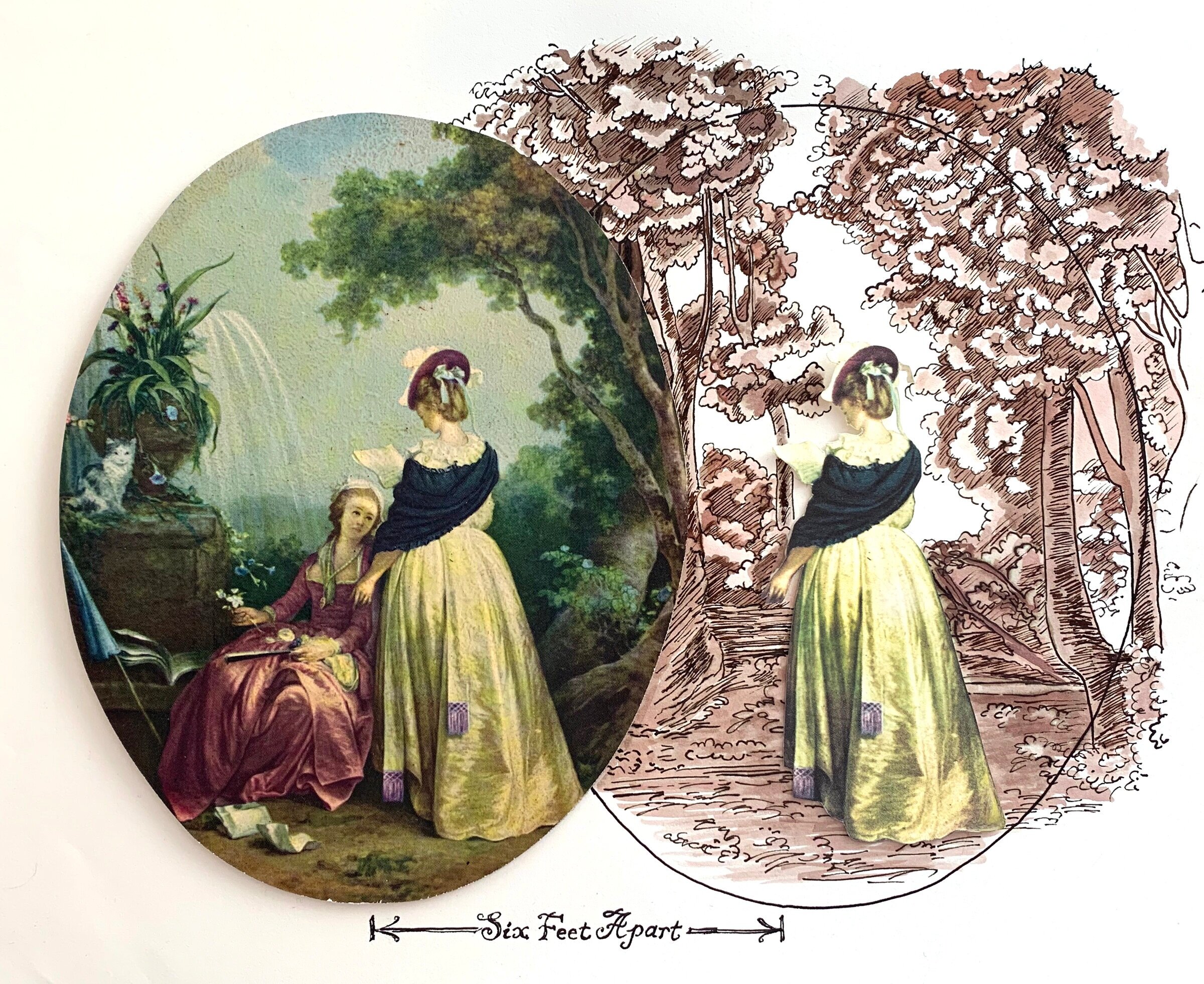 Six Feet Apart Rococo Two
