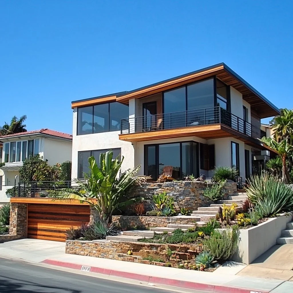Ocean Beach, San Diego luxury beach style home remodel by Honeycomb Design and Build