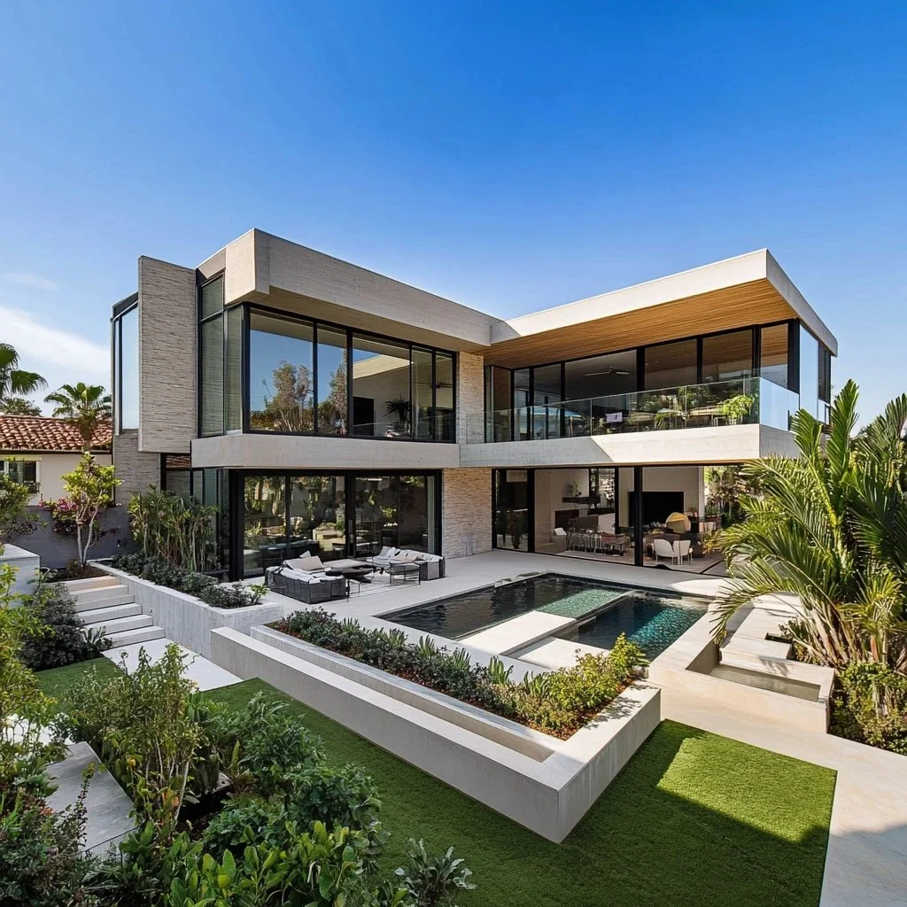 La Jolla high end, upscale, modern home remodel by Honeycomb Design and Build