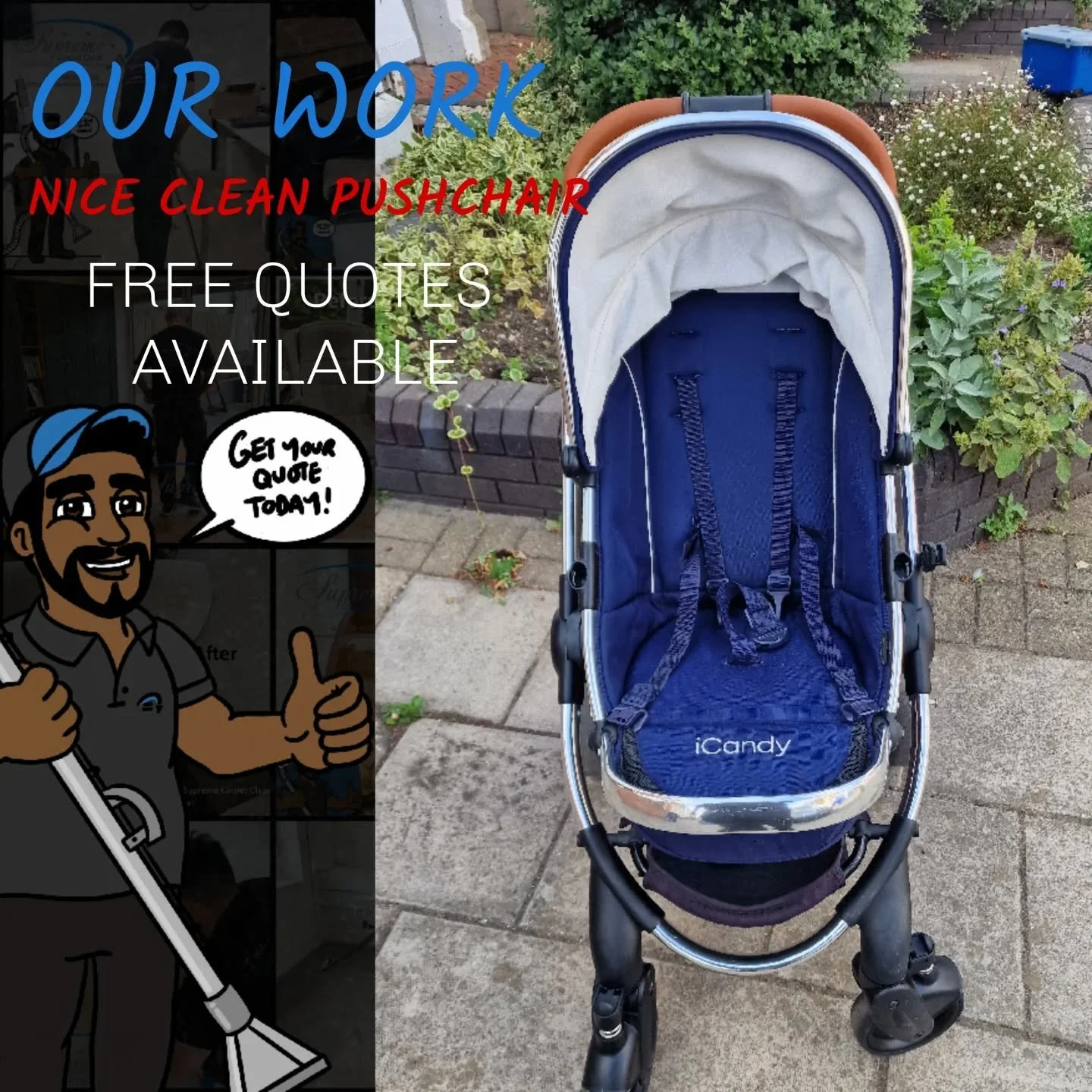 🌟 Pushchair Deep Clean for a Nesting Mum-to-Be in Bedford! 🌟

Today I had the pleasure of giving this lovely pushchair a proper freshen-up for a mum who's in full nesting mode and getting everything ready  before baby arrives 👶✨

It&rsquo;s amazin