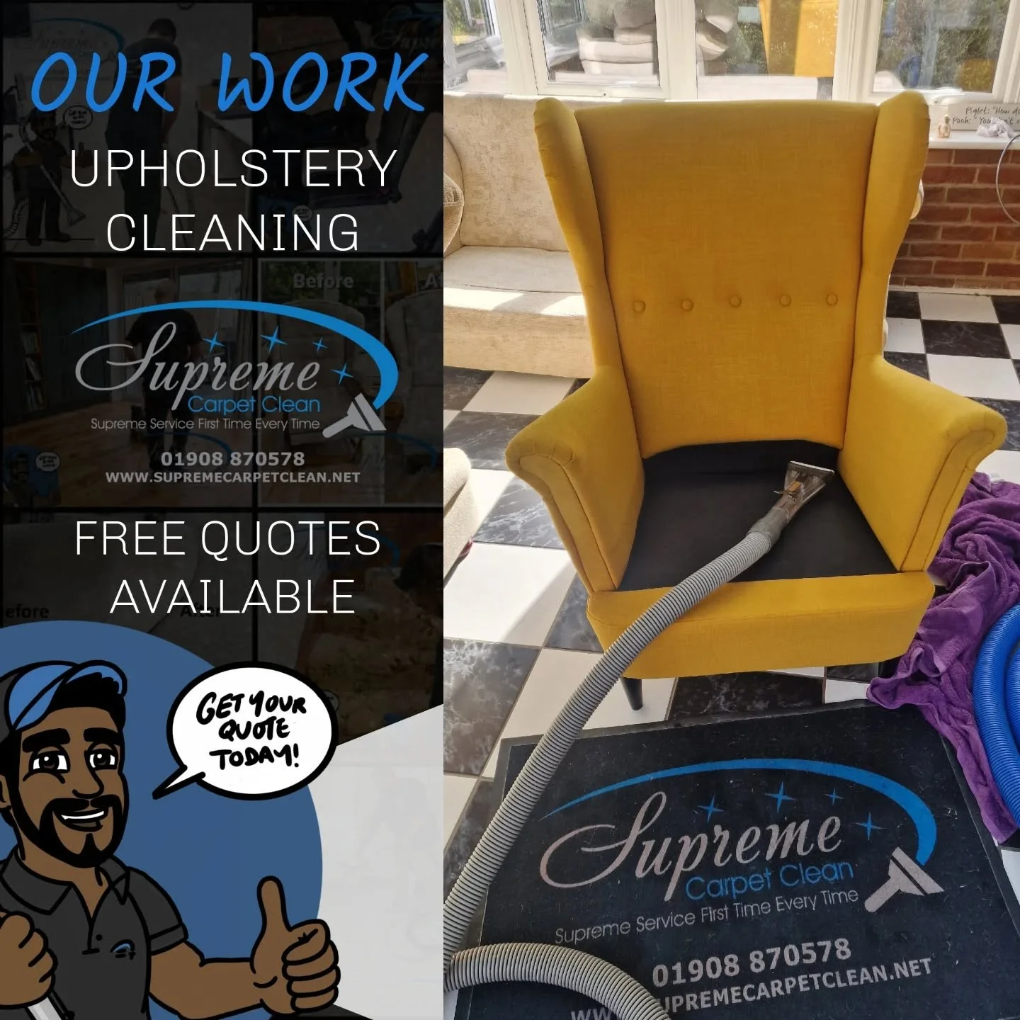 These IKEA wingback armchairs come up absolutely beautiful after a proper clean and really do lift the whole room. 

If you&rsquo;re thinking about adding a new piece of furniture, these are a solid choice &ndash; great quality.

If your furniture is