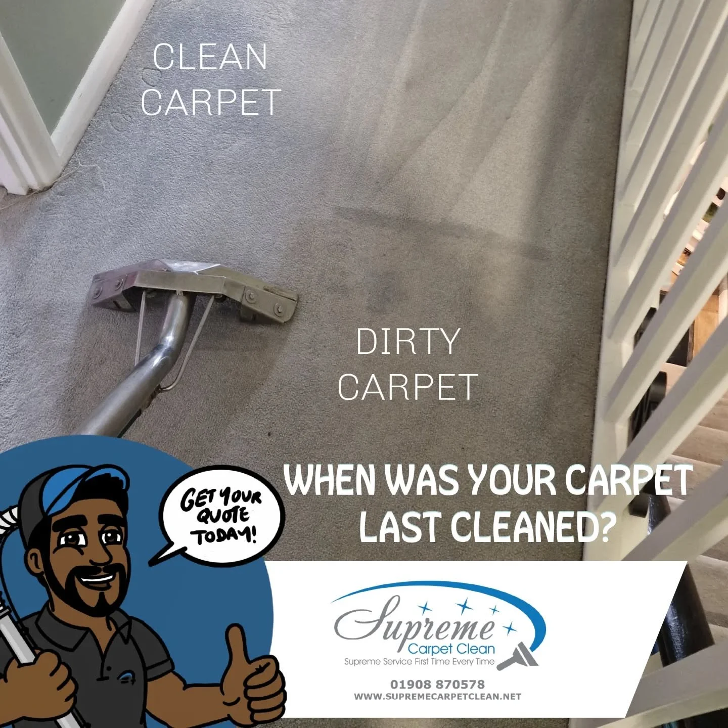 Be honest&hellip; when was the last time your carpet had a proper clean, not just a &ldquo;that&rsquo;ll do&rdquo; hoover? 

At this point it&rsquo;s holding onto more memories than your camera roll &mdash; and not all of them good.

One deep clean a