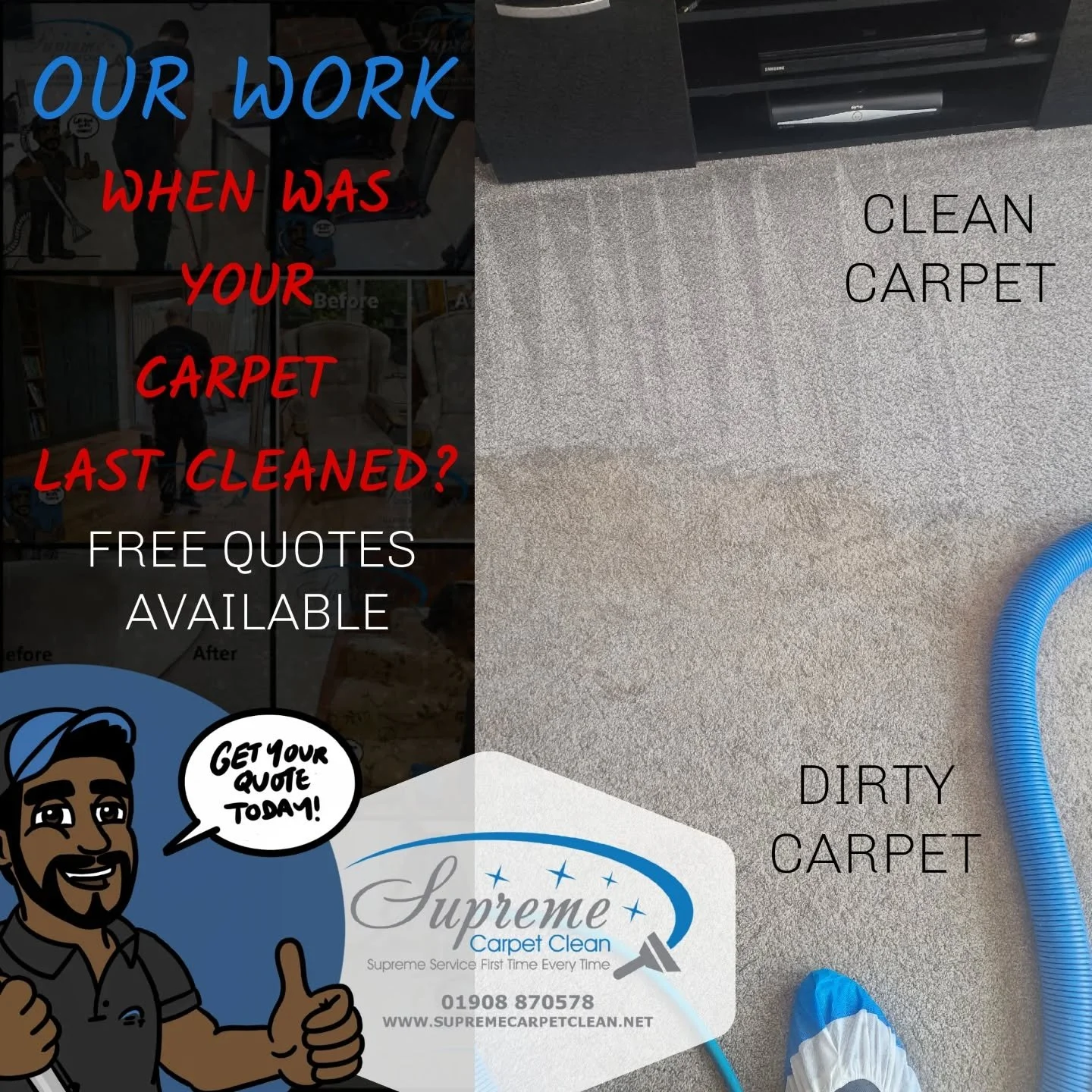 Your carpets might look clean&hellip; but dirt, dust and bacteria are often hidden deep within the fibres.

Even with regular vacuuming, carpets collect build-up over time that can slowly wear them down. And with carpets being expensive to replace, r