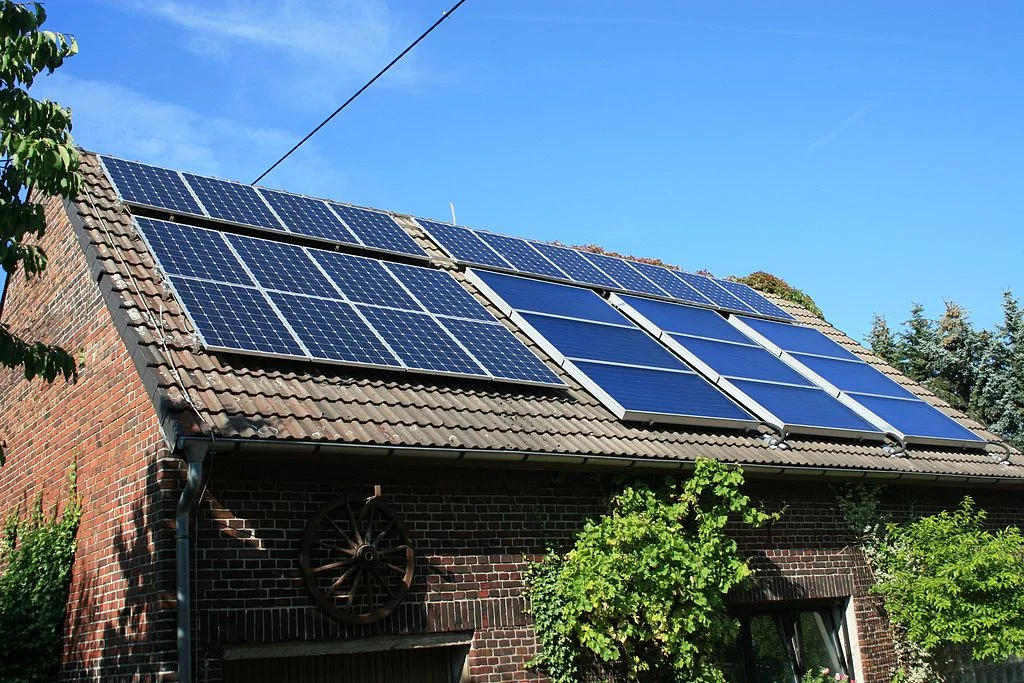 We plan to solar panels on top of commercial buildings and parking structures.