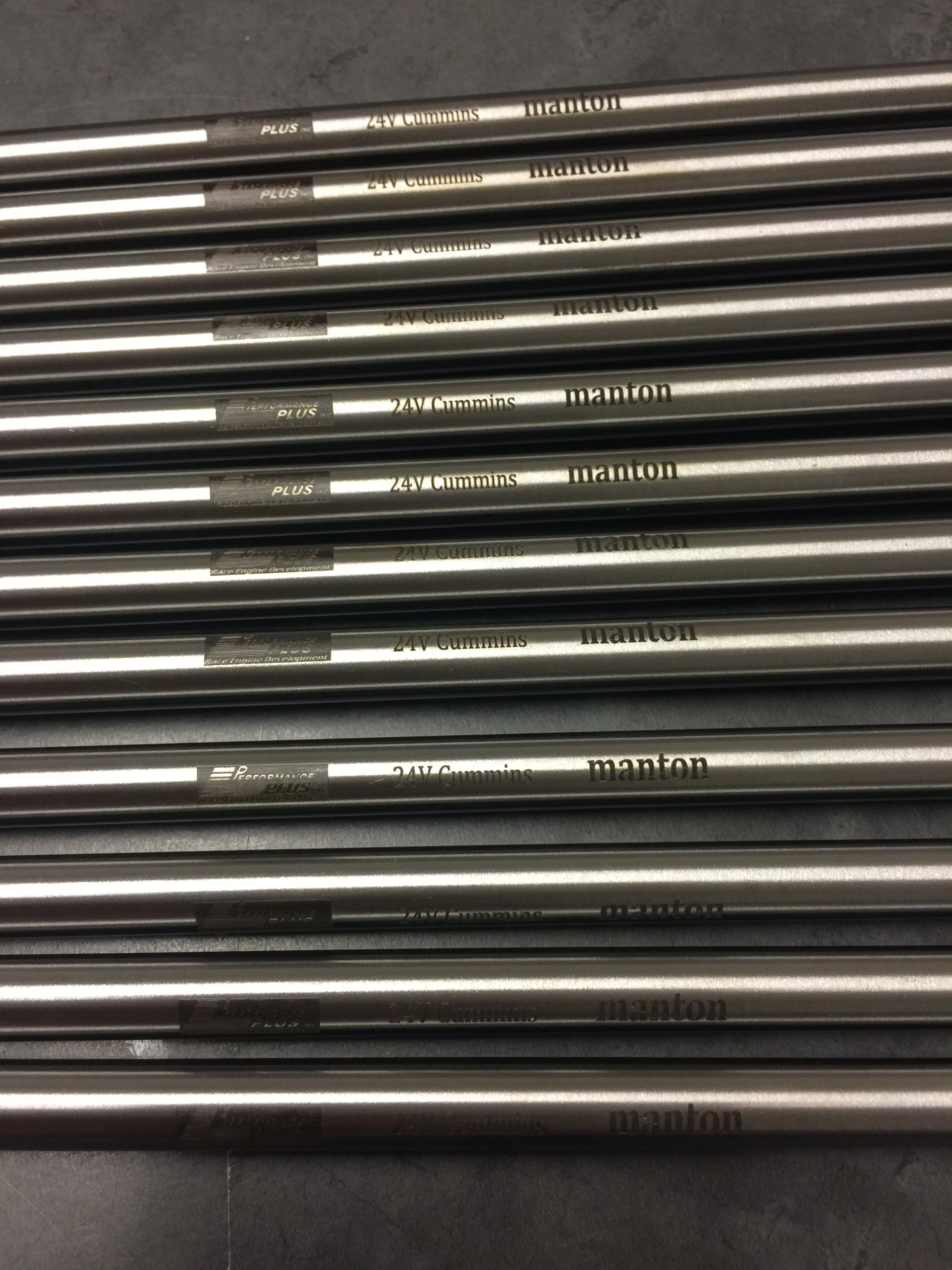 Signature Series Dodge Cummins 3/8" Push Rods 5.9L and 6.7L 24 Valve