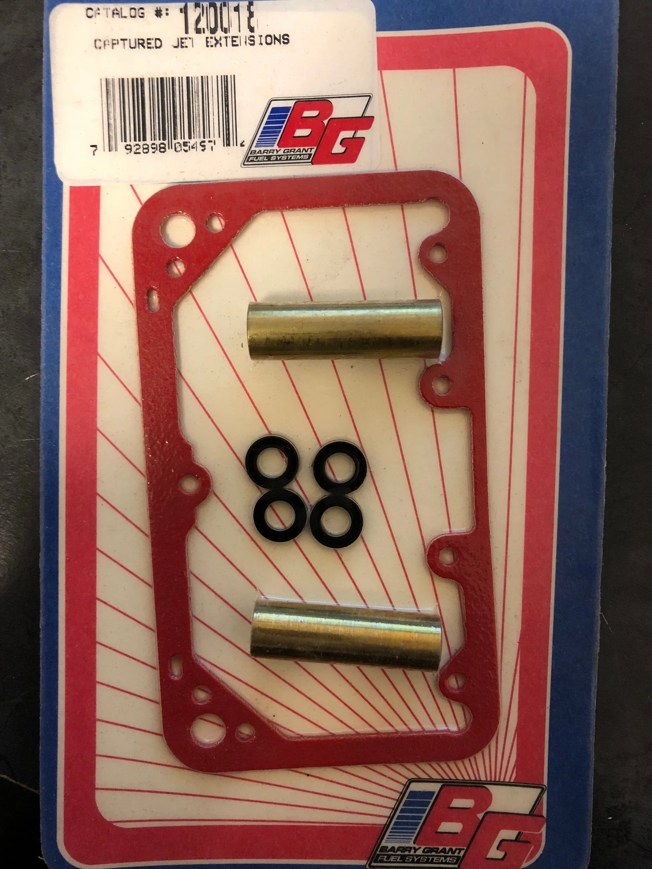 Captured Jet Extensions Part # 120018 Barry Grant