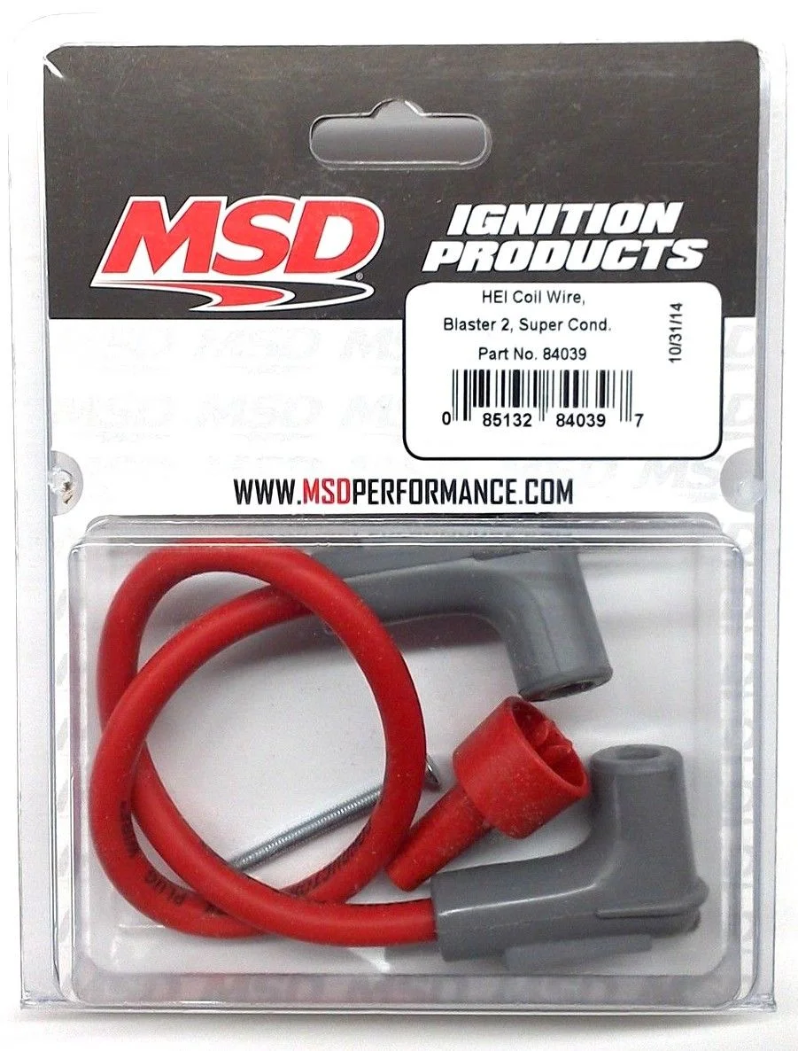 MSD 84039 Replacement Coil Wire Universal Fit