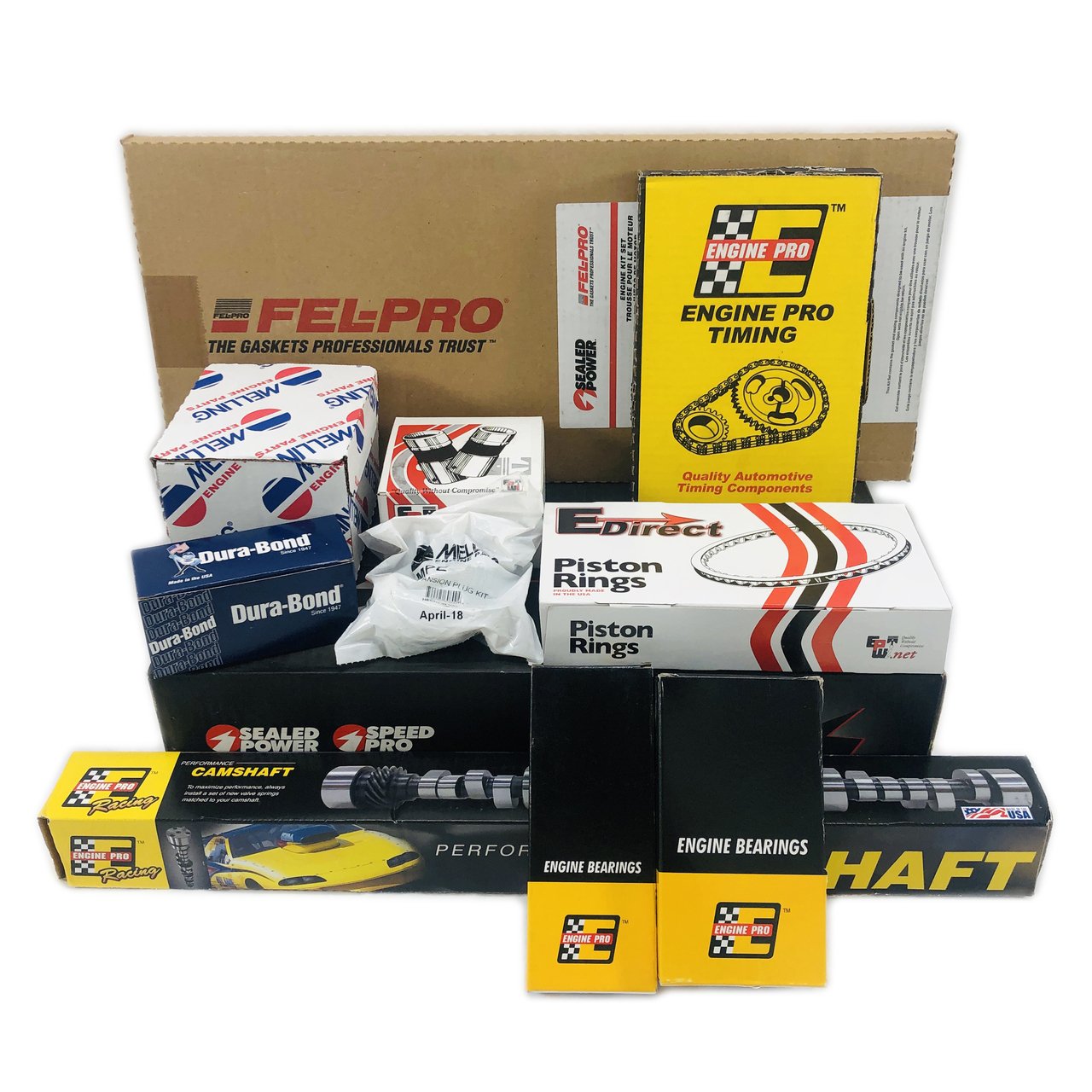 SBC Chevy 350 5.7L 8795 TBI Master Engine Rebuild Kit — Performance Plus
