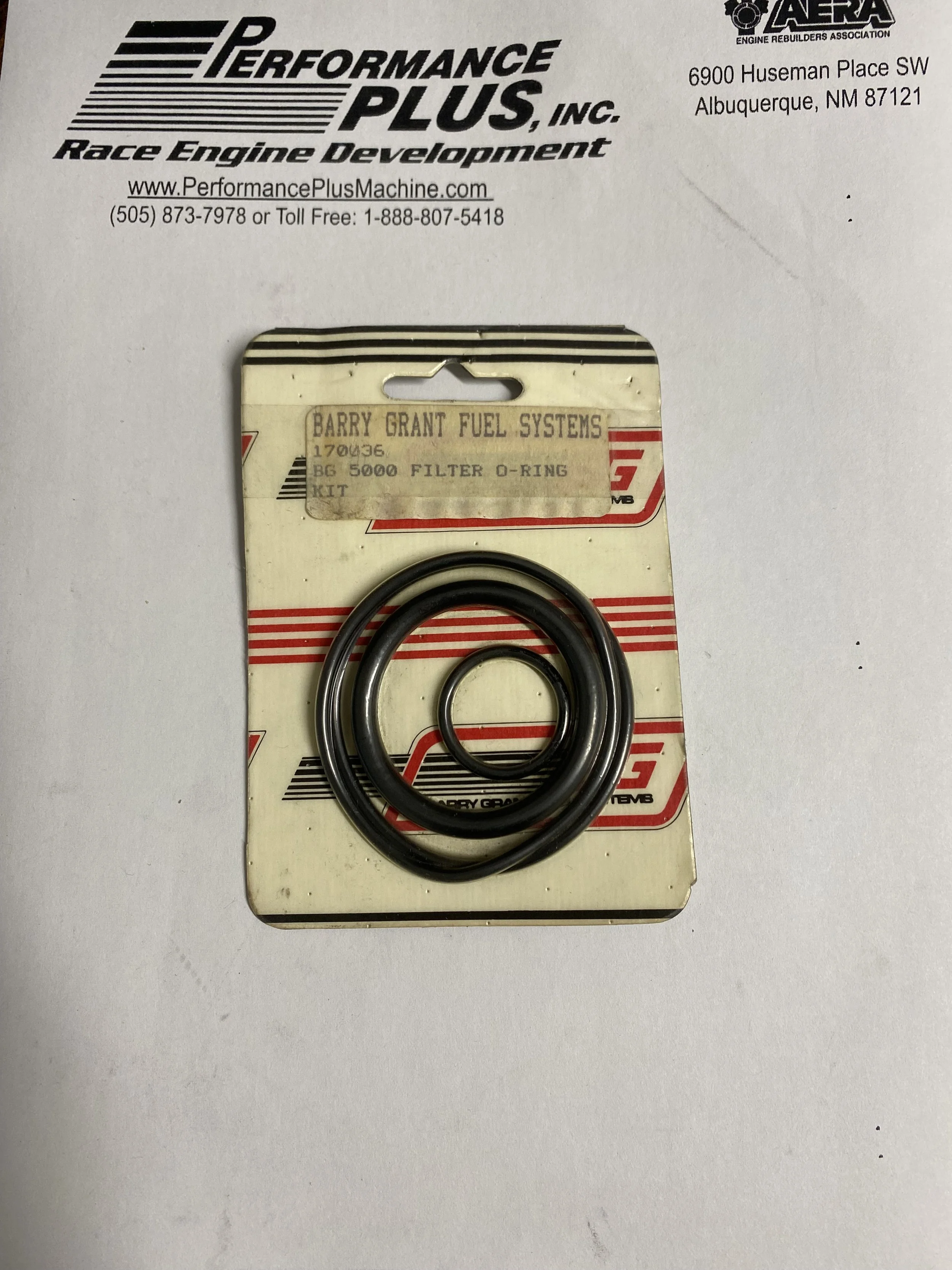 5000 FITTER O-RING SET