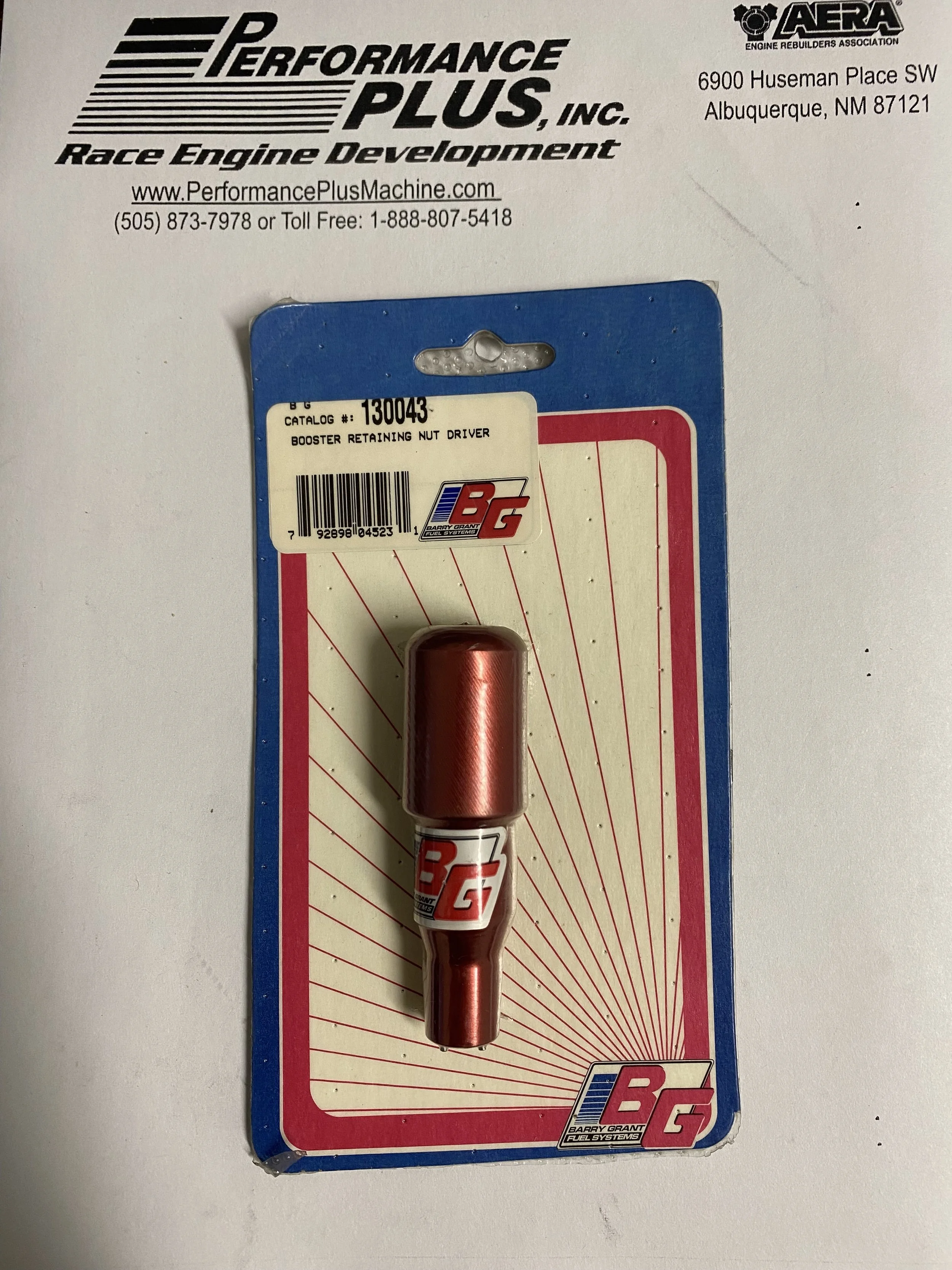 BOOSTER RETAINING NUT DRIVER
