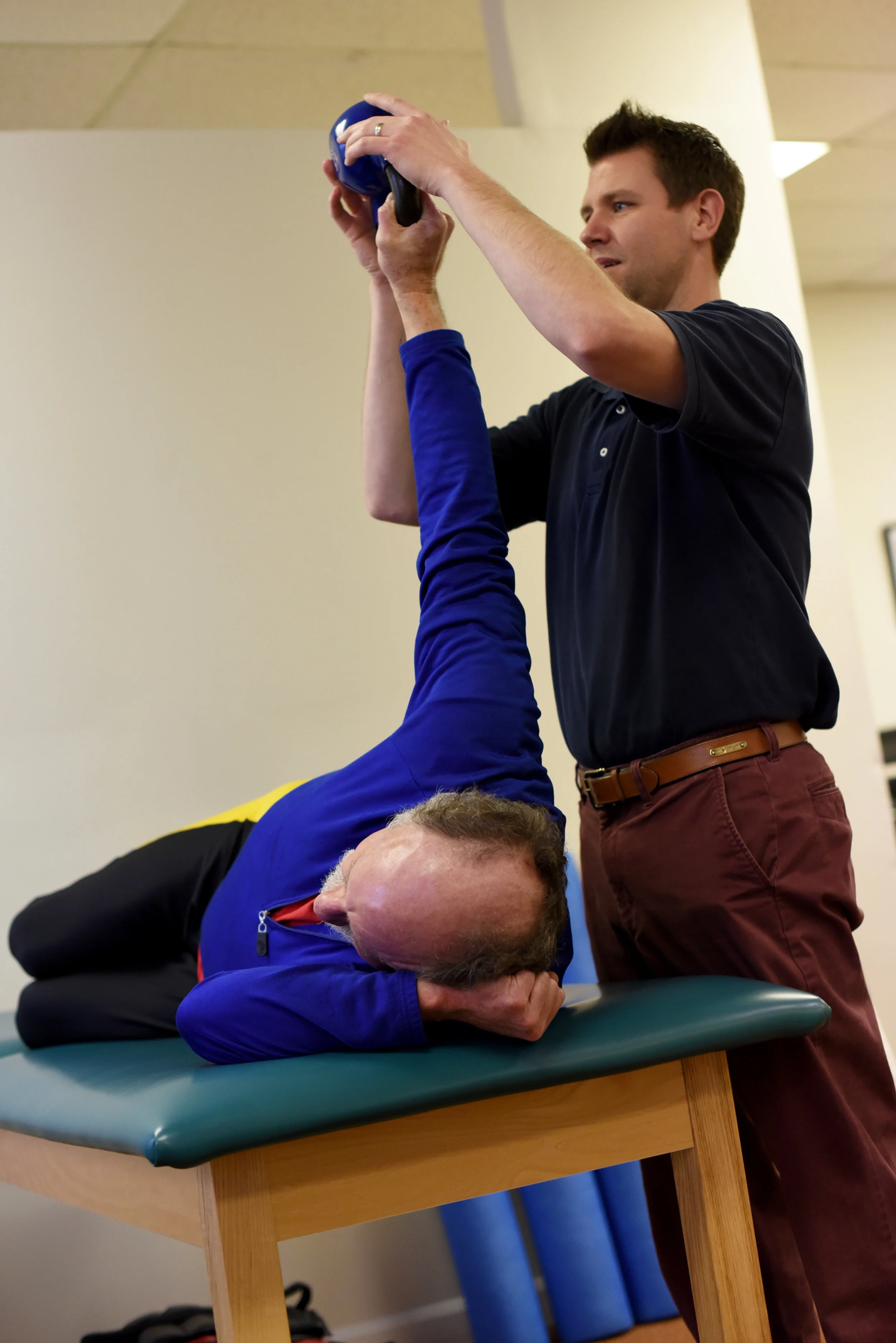 Ian Manning at Orthocore Physical Therapy in North Kingstown, RI can help with a variety of physical ailments.