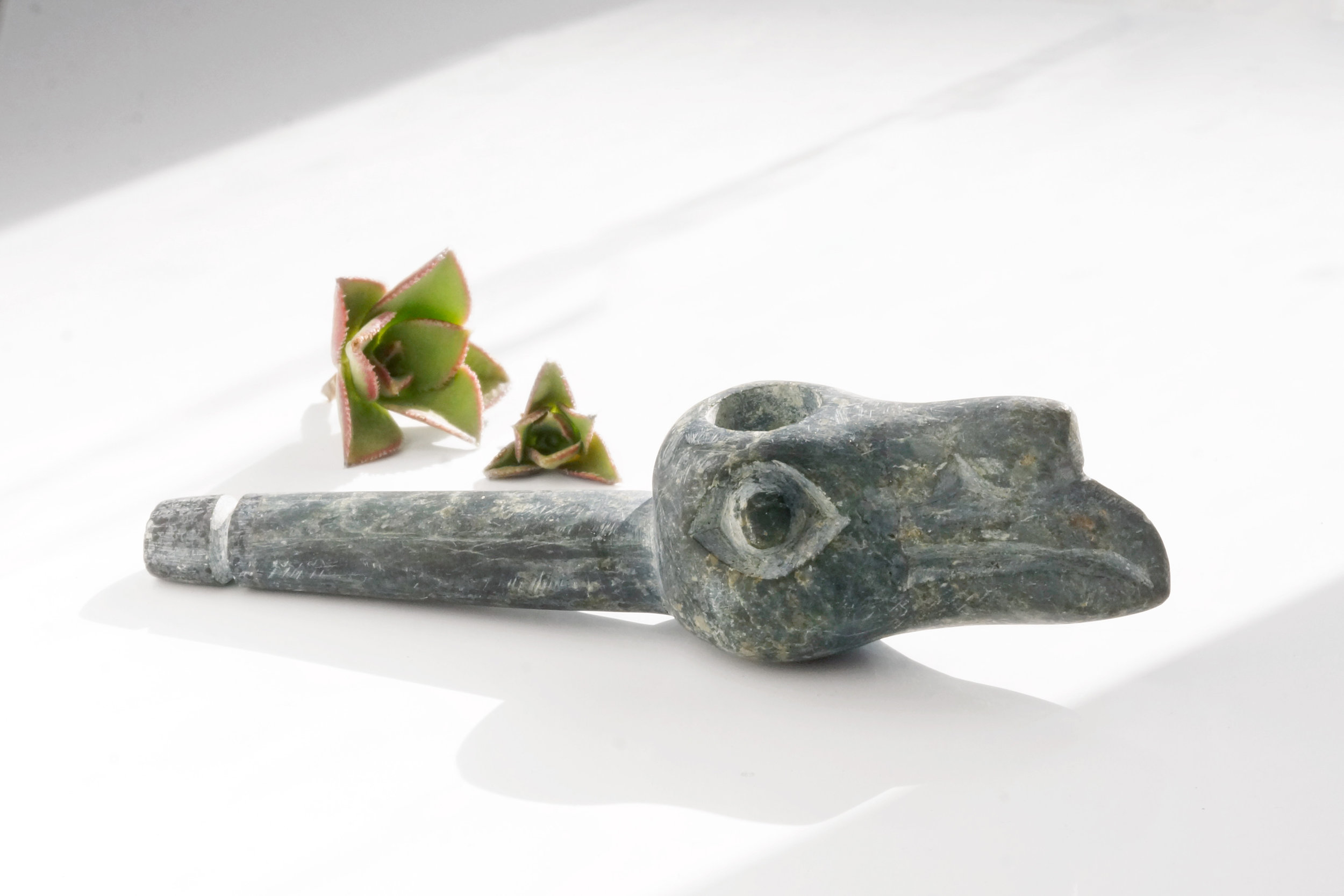 PETITE CONDOR, Inca Stone Smoking Pipe
