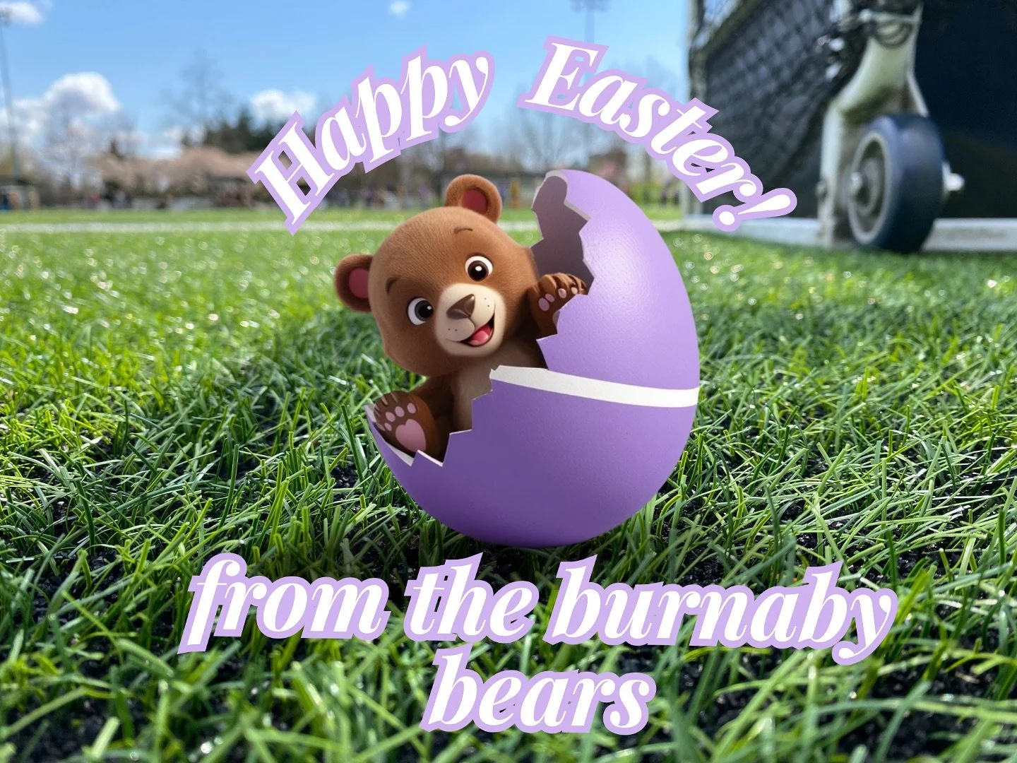 Wishing you all a lovely Easter long weekend! 🥚🐻💜
