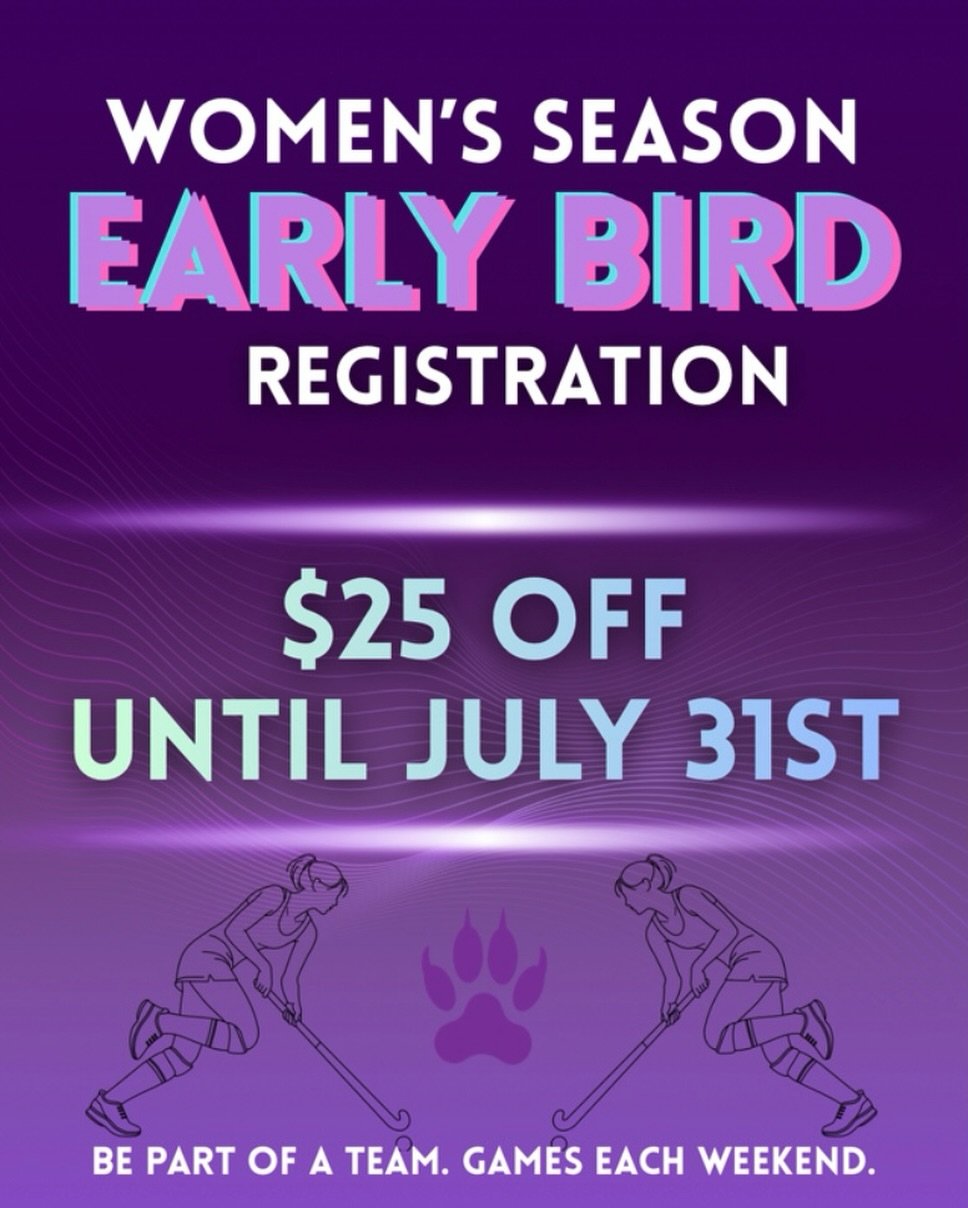 Confirm your registration before August to secure your spot on the team! ⏰

Check out our bio or send us a message for assistance 🤎

#jointheteam #womensfieldhockey #burnabysports #earlybirdregistration #beforeaugust