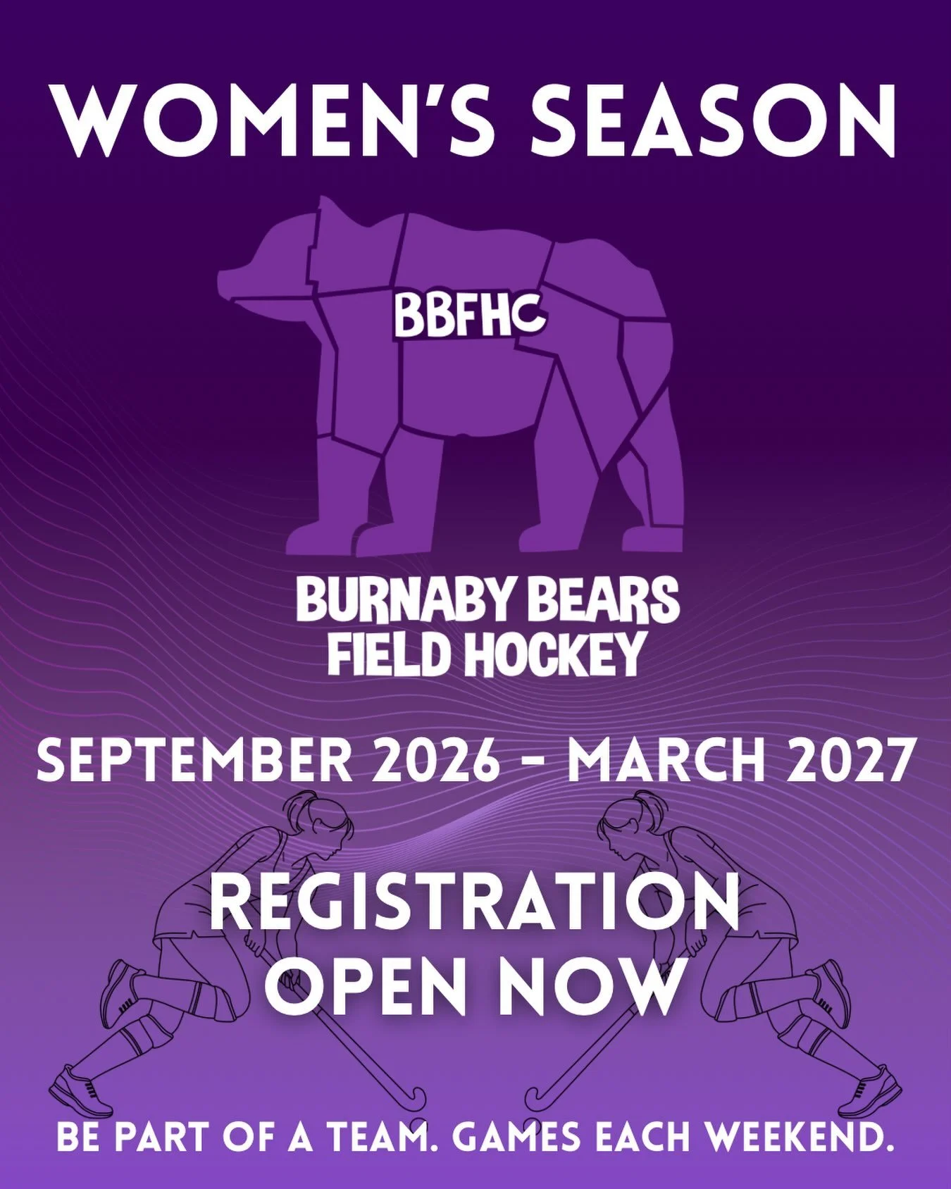 Regular registration is now OPEN!
Join us for our 2026-2027 Women&rsquo;s League (all ages 13+) 🏑

🔗 Link in Bio
📩DM or email us for questions or assistance