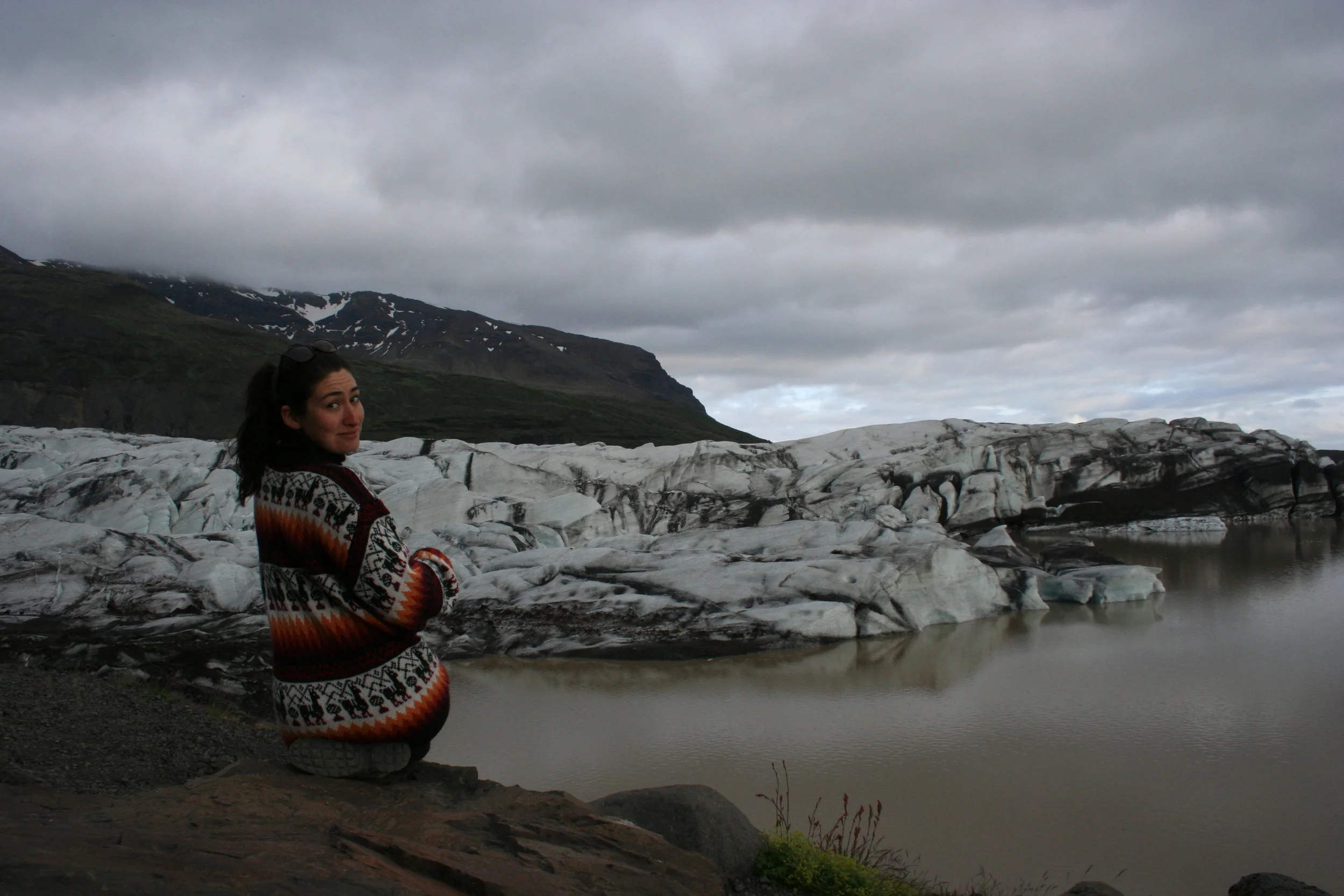 in this age of glaciers melting to a flow... :'(