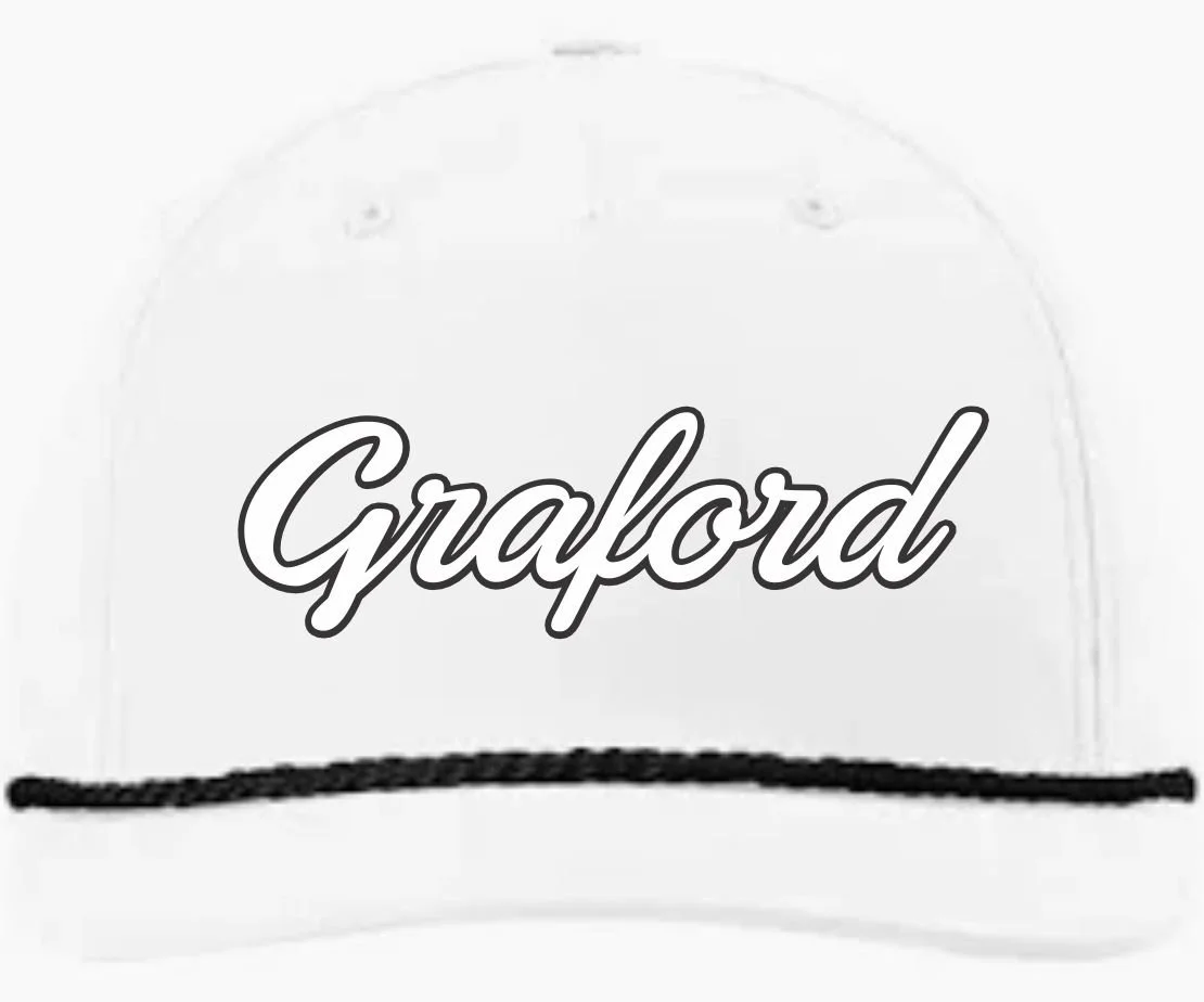 white with white rope script graford.jpg