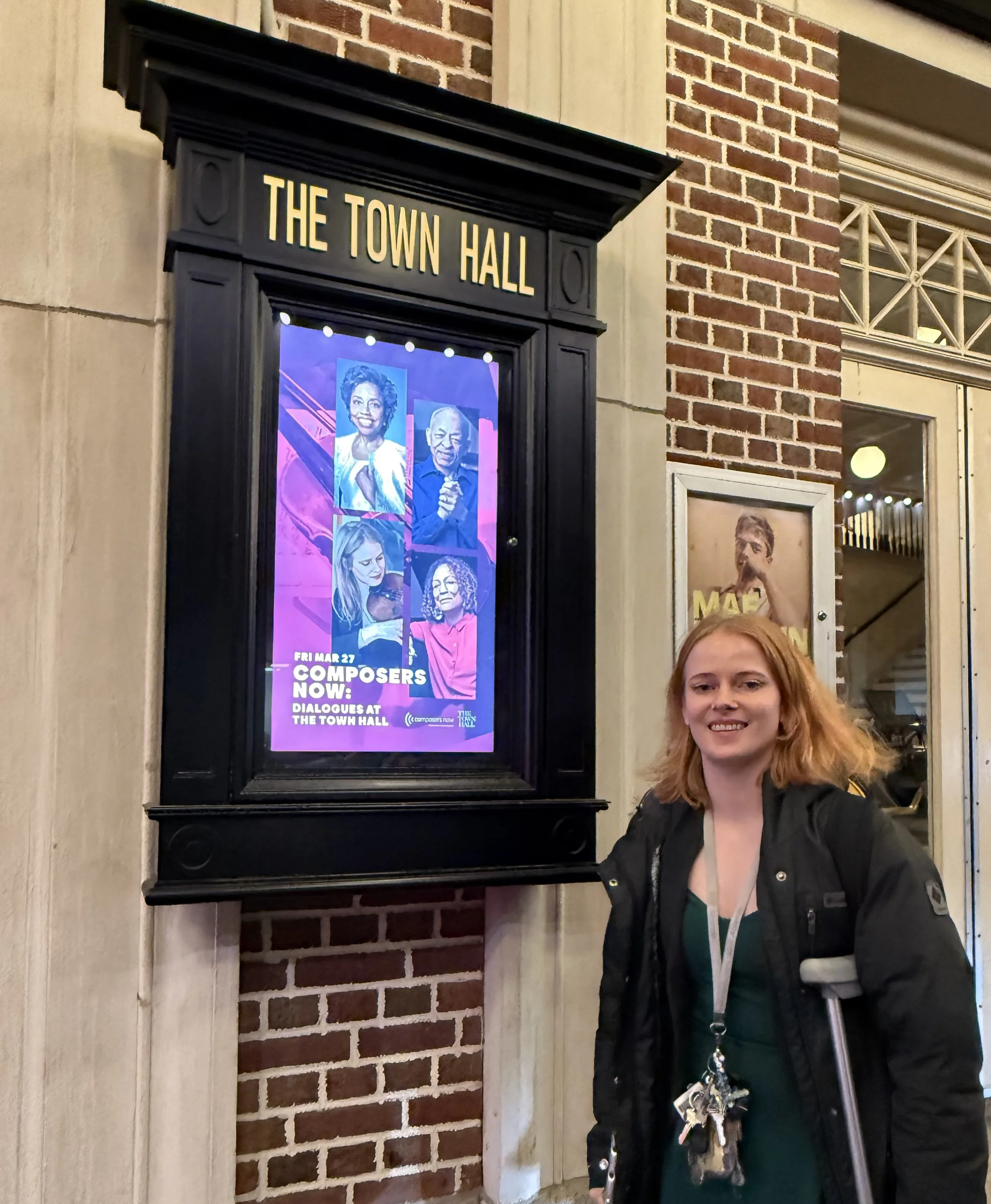 Town Hall Composers Now 'Dialogues'