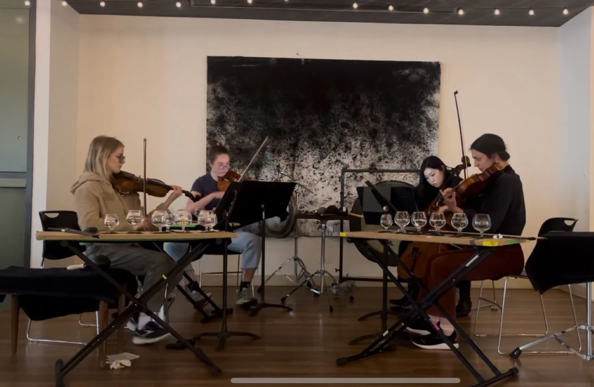 Rehearsing for Angels Underground