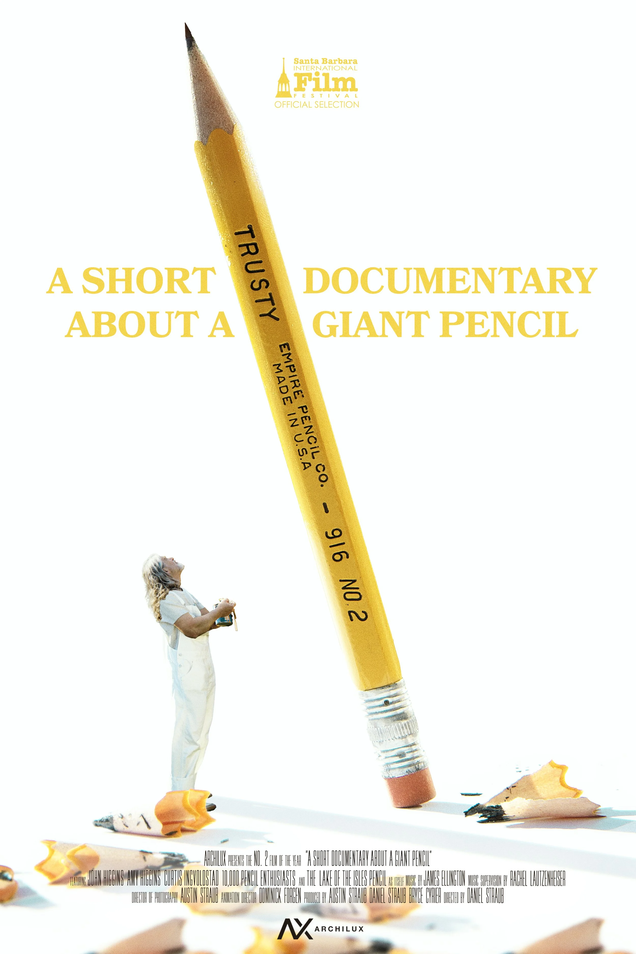 A Short Documentary About A Giant Pencil - Official Poster