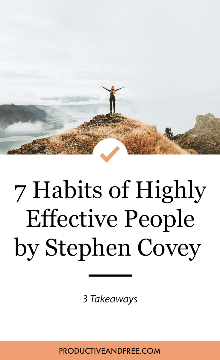 7 habits of highly effective people by stephen covey
