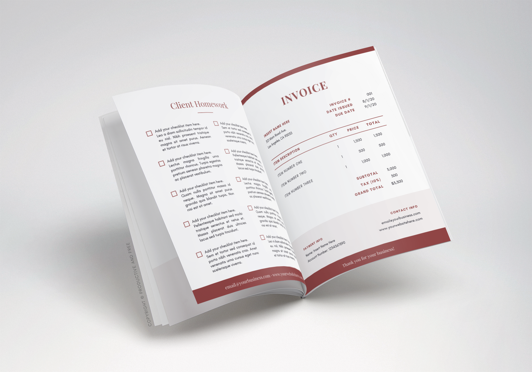 Client Welcome Packet Template