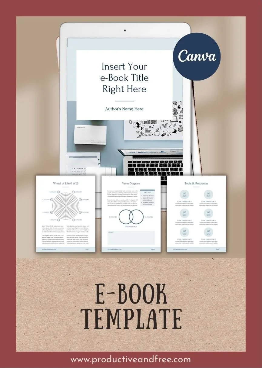 Canva E-book Template Bundle B — Productive and Free