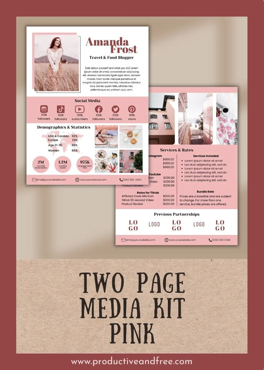 Blogger Templates Pink