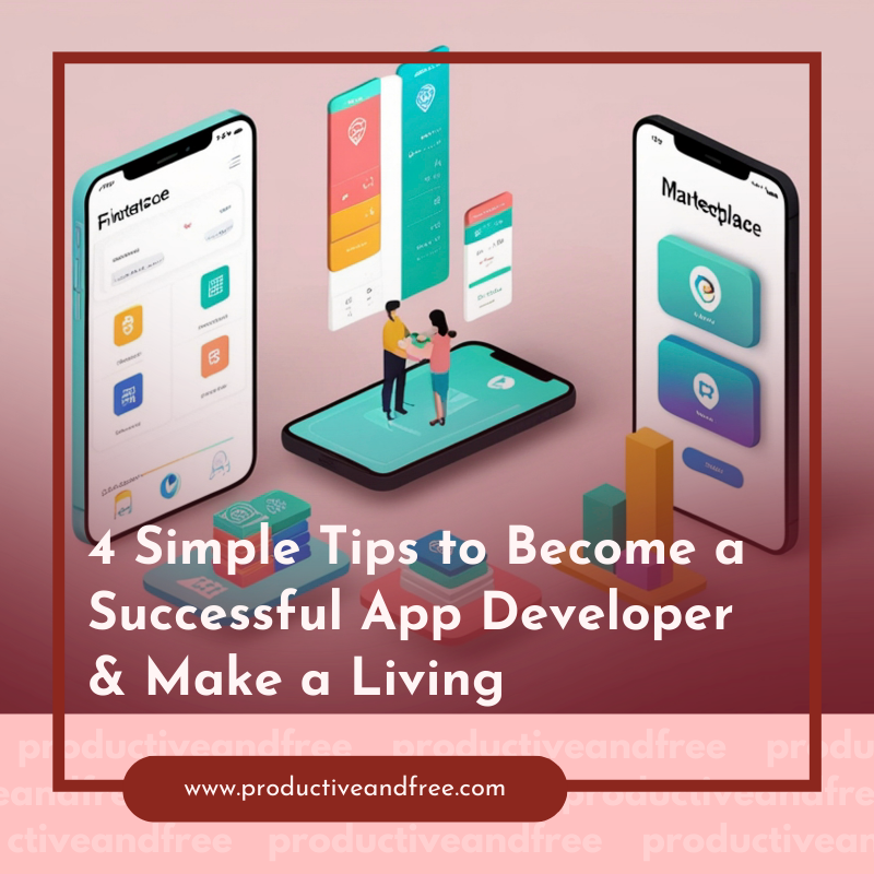 4 Simple Tips to Become a Successful App Developer &amp; Make a Living