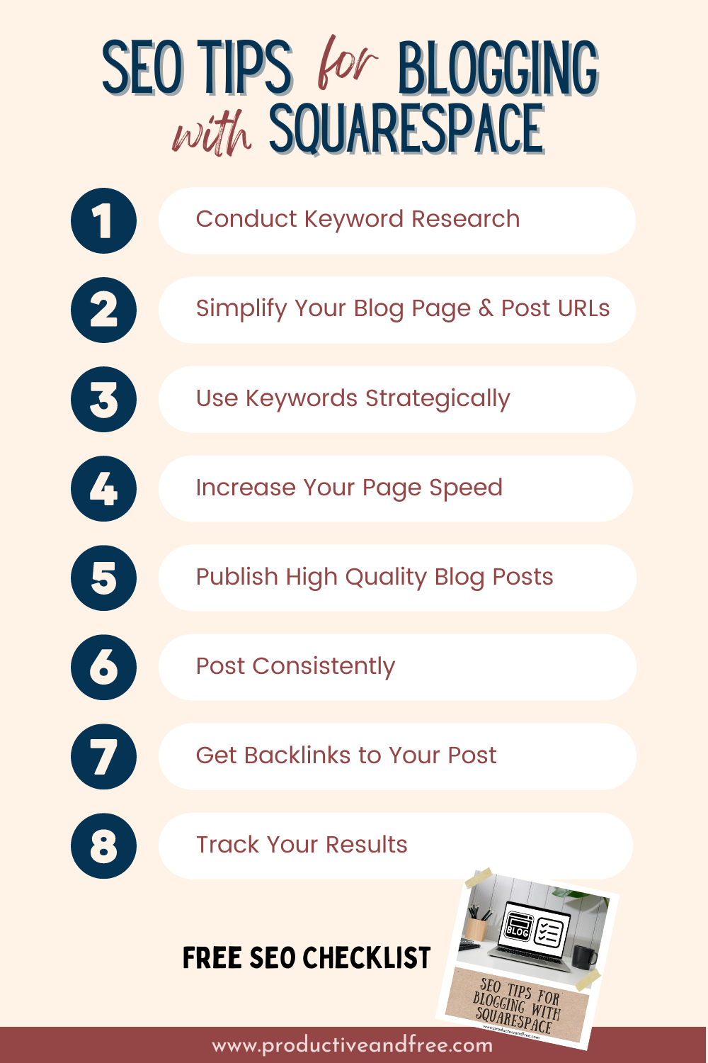SEO Tips for Blogging with Squarespace (With Checklist) — Productive ...