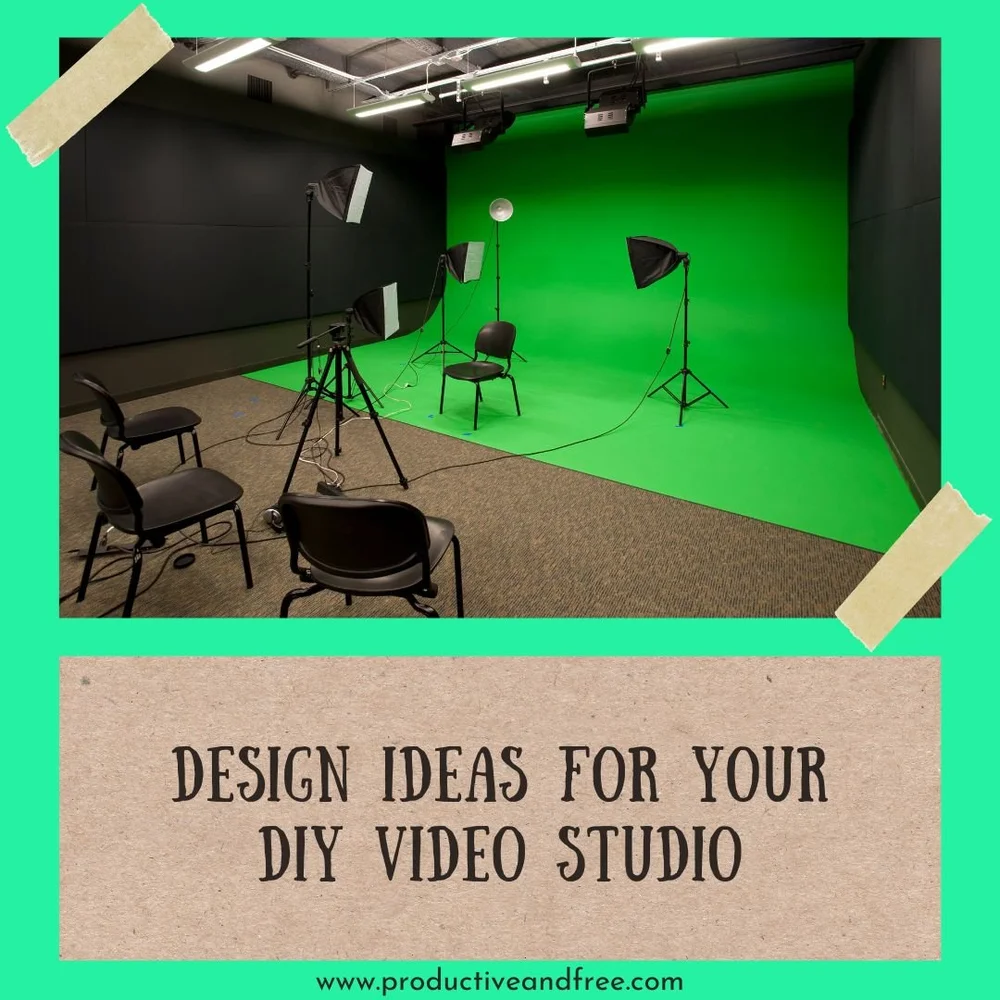 Design Ideas for Your DIY Video Studio — Productive and Free