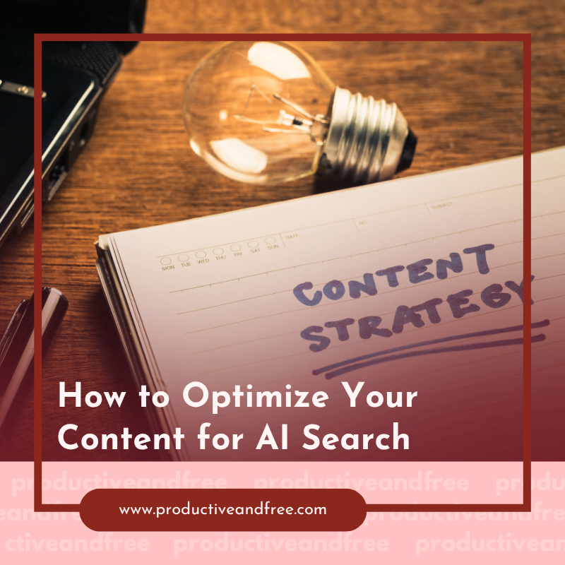 Content Optimization | ProductiveandFree