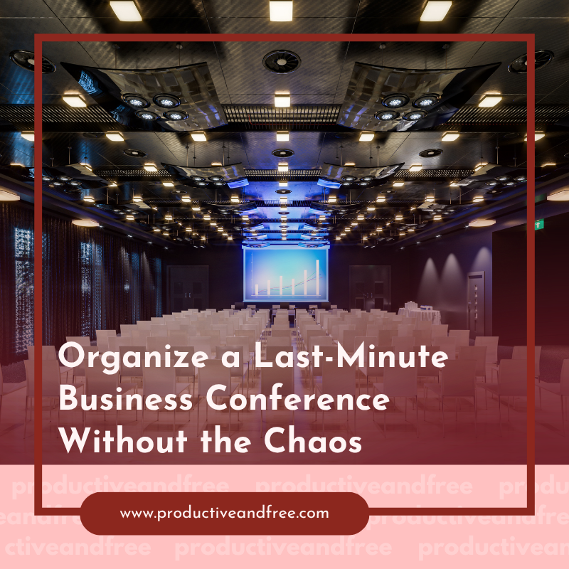 Business Conference | ProductiveandFree