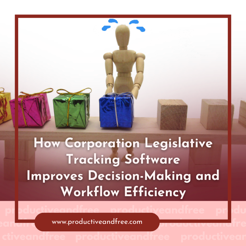 Legislative Tracking Software | ProductiveandFree