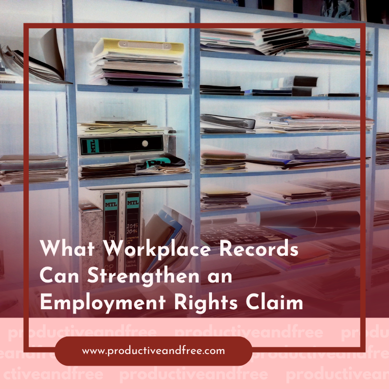 What Workplace Records Can Strengthen an Employment Rights Claim