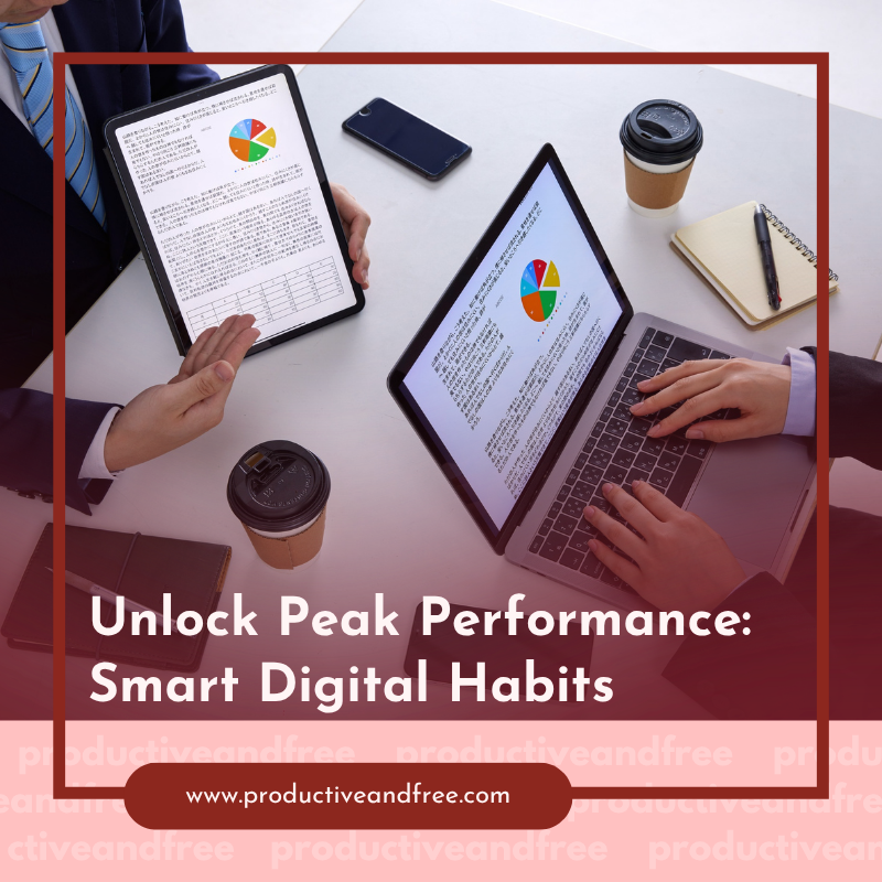 Unlock Peak Performance: Smart Digital Habits