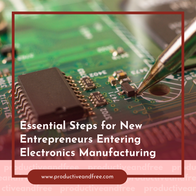 Essential Steps for New Entrepreneurs Entering Electronics Manufacturing