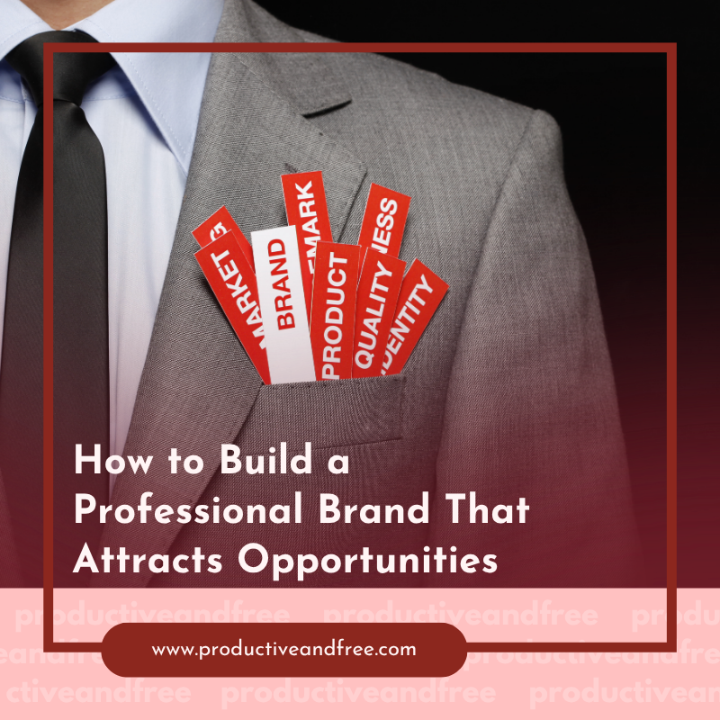 How to Build a Professional Brand That Attracts Opportunities