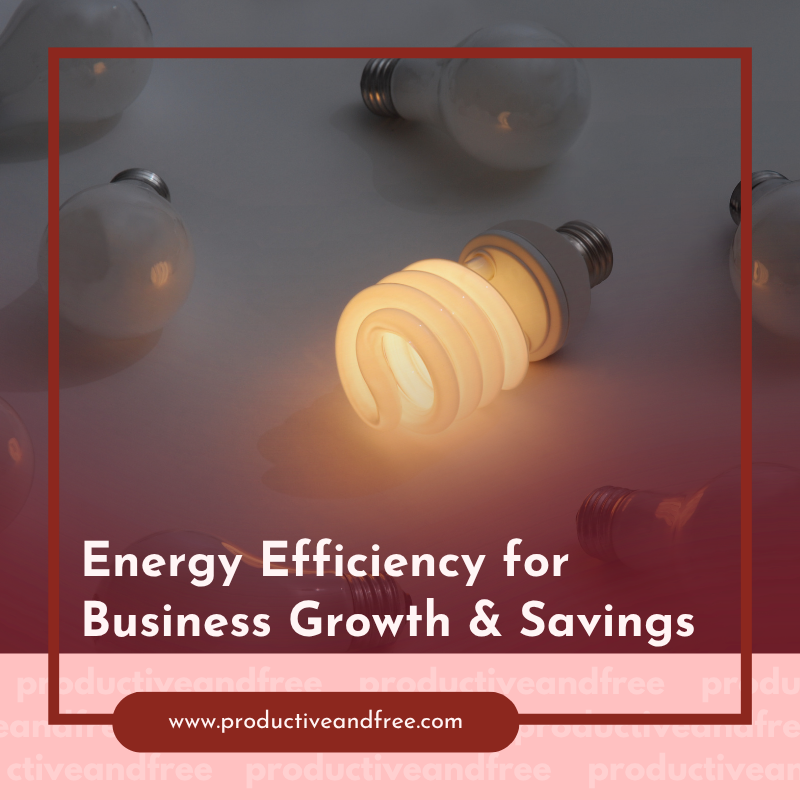Energy Efficiency | ProductiveandFree