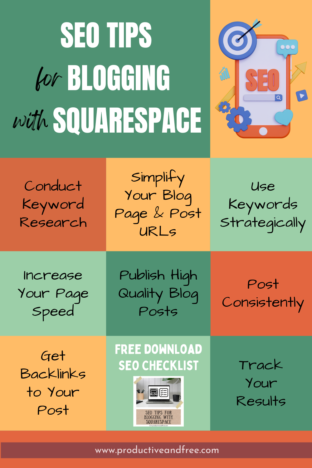 SEO Tips for Blogging with Squarespace (With Checklist) — Productive ...