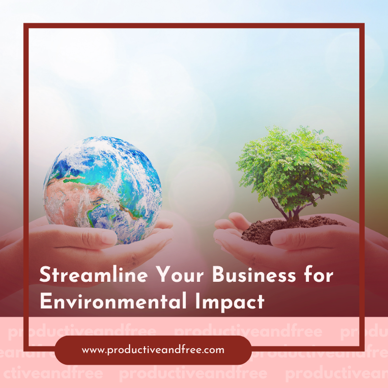 Streamline Your Business for Environmental Impact
