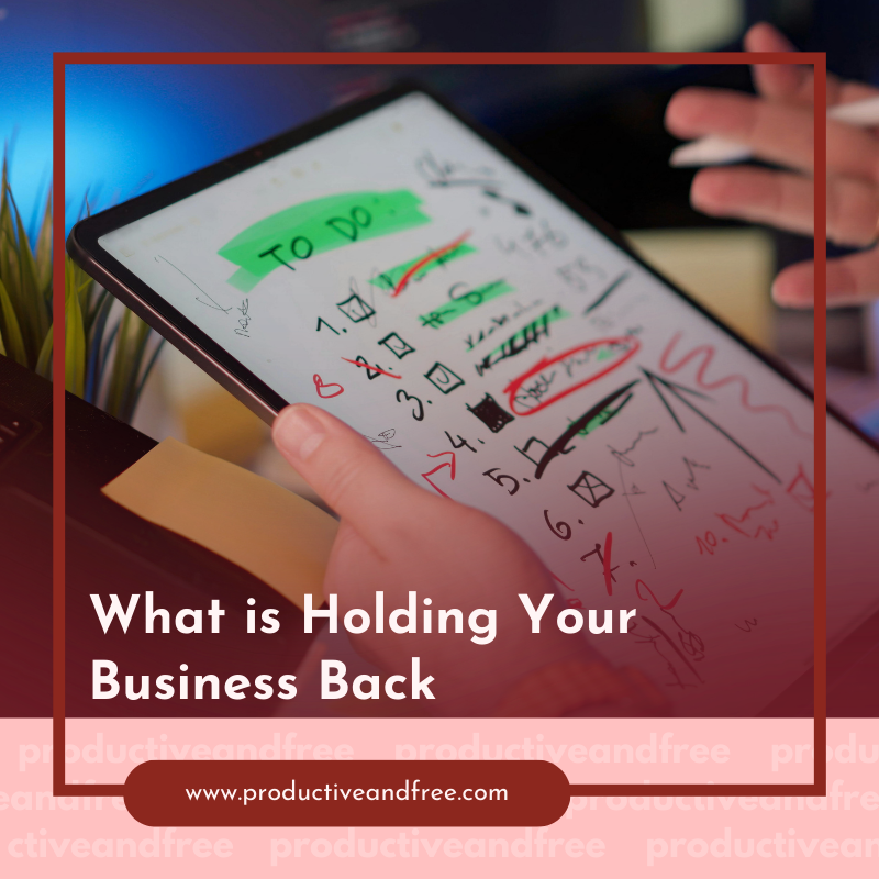 Holding Back Business | ProductiveandFree