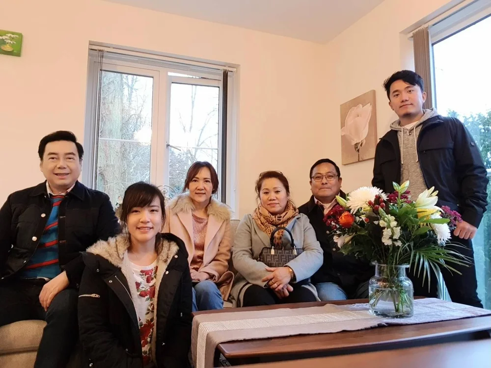 Our family on the first days of medical school
