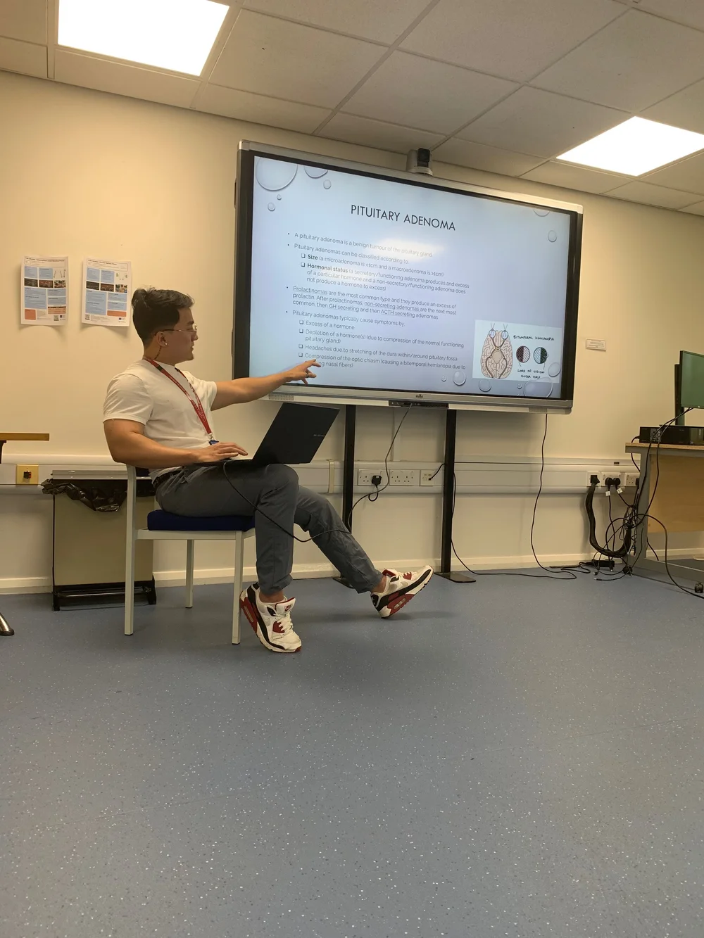 My bae teaching